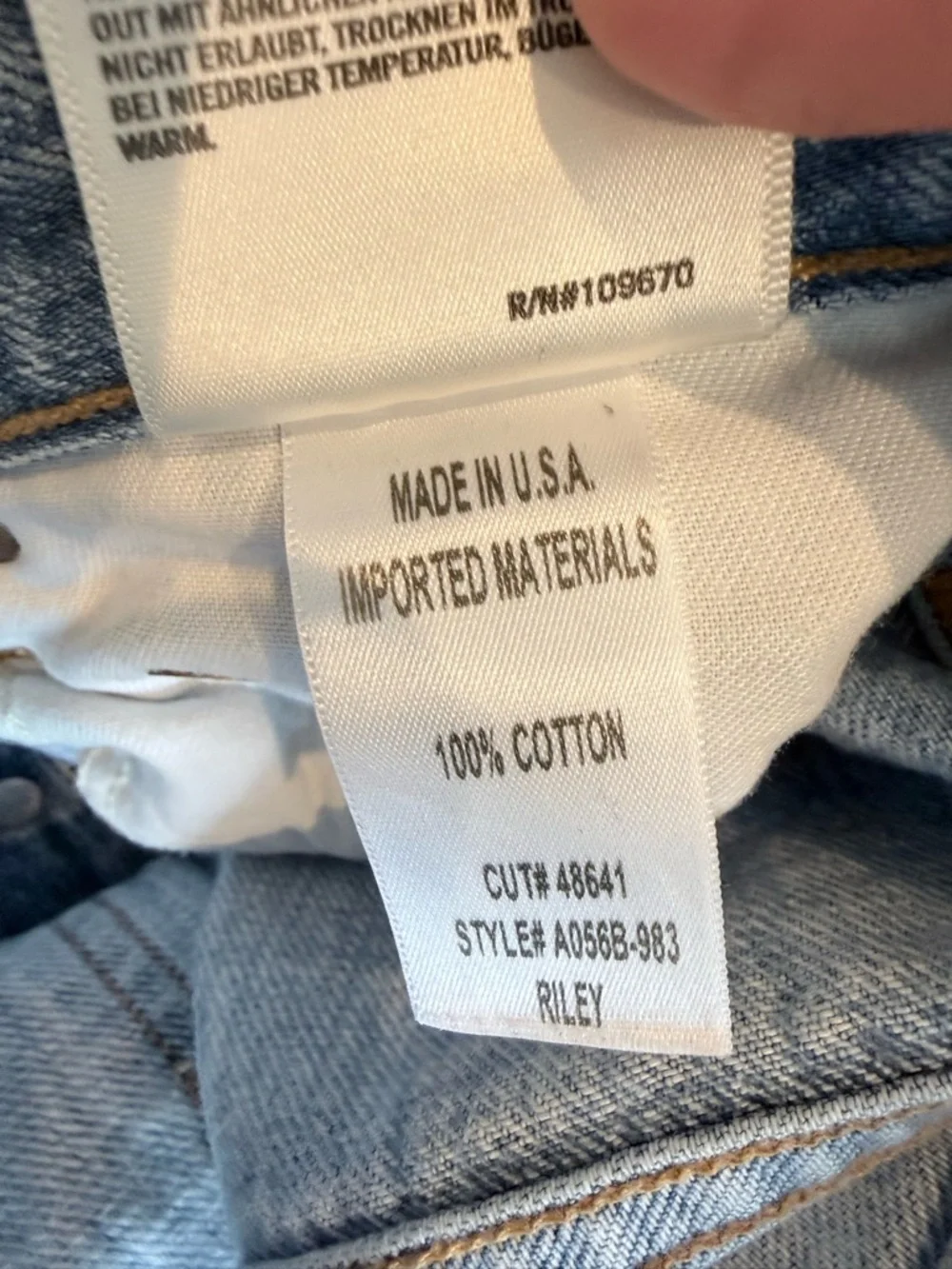 Agolde Riley crop - Picture 5 of 5